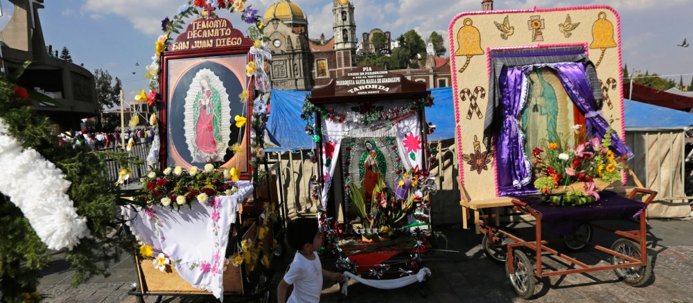 Marienwallfahrt in Mexiko.