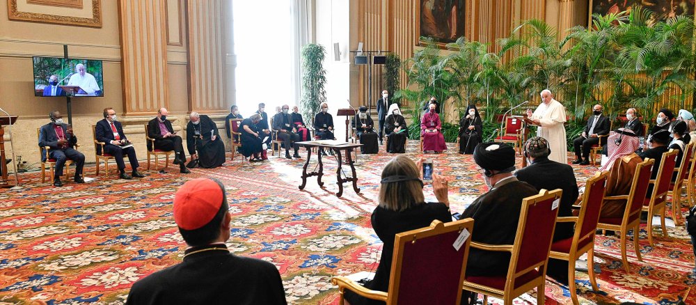 Religionsvertreter und Wissenschaftler im Vatikan