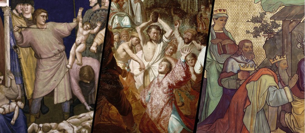 Fest der unschuldigen Kinder, heiliger Stephanus und Dreikönigstag