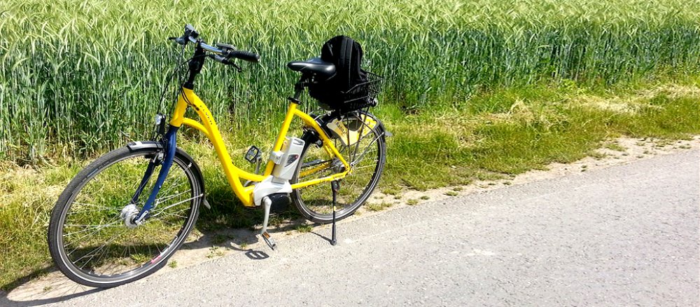 Mit dem Rad in die Natur
