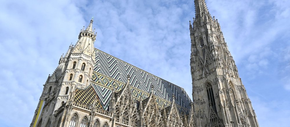 Bild vom Wiener Stephansdom ohne Gerüst