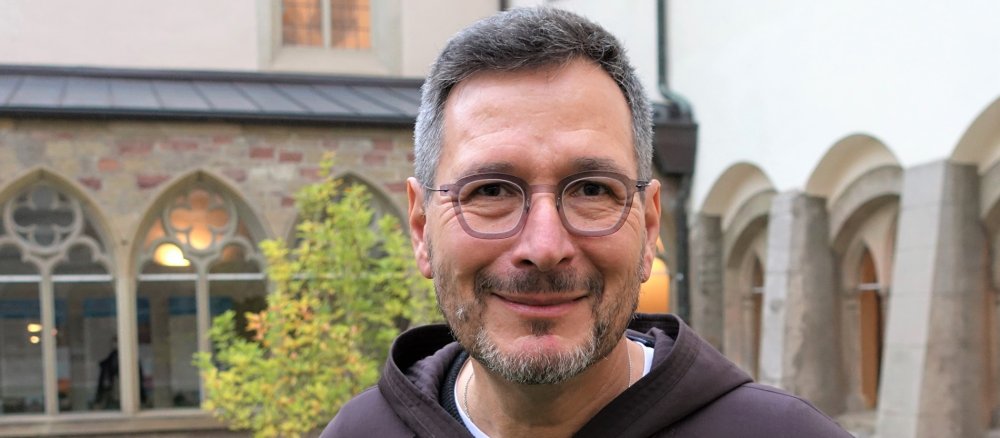 Der neue Provinzial der Deutschen Kapuzinerprovinz, Bruder Helmut Rakowski