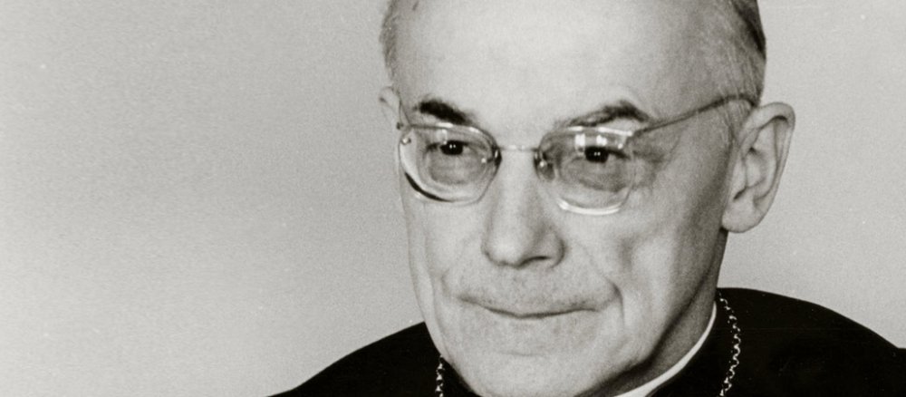 Wortführer beim Konzil Josef Kardinal Frings (1887 - 1978).