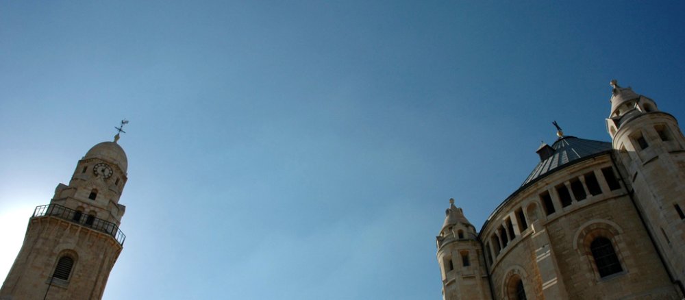 Die Dormitio-Abtei in Jerusalem.