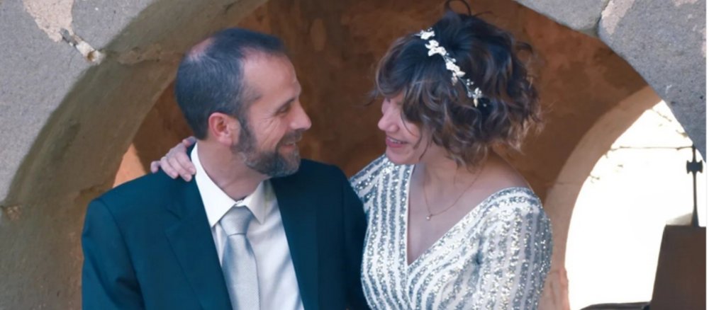 Former Bishop Novell and Silvia Caballol