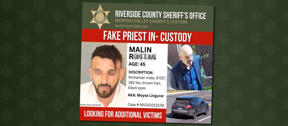 Riverside Police success story with photos of the suspect and an appeal for more tips