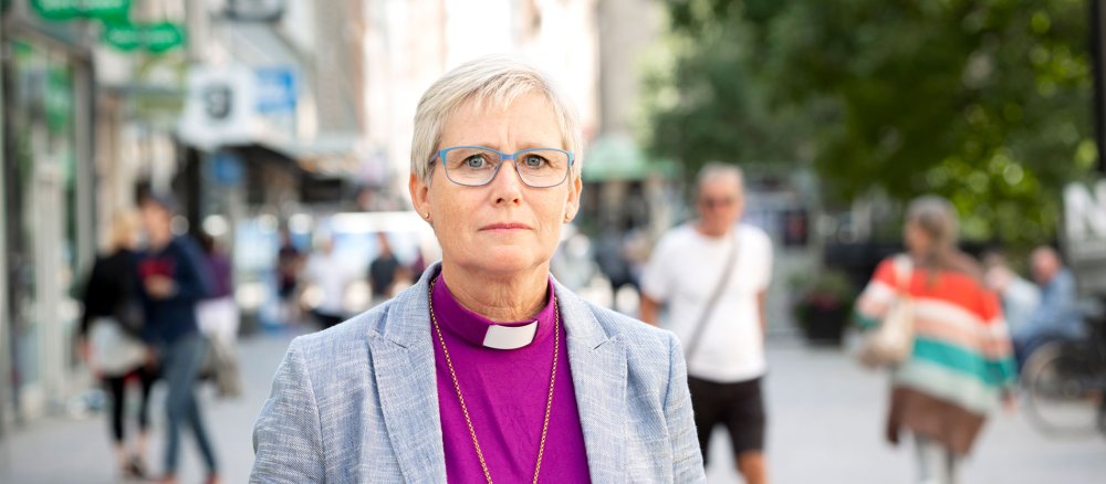 Porträt der Göteborger Bischöfin Susanne Rappman