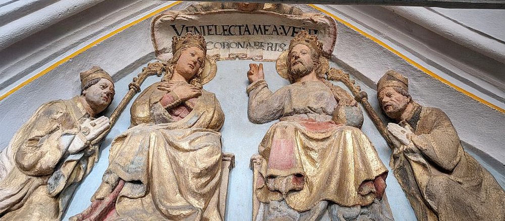 Jesus Christus und seine Mutter Maria