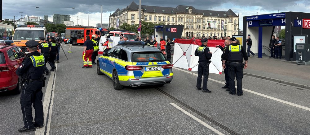 Messerattacke am Hamburger Hauptbahnhof