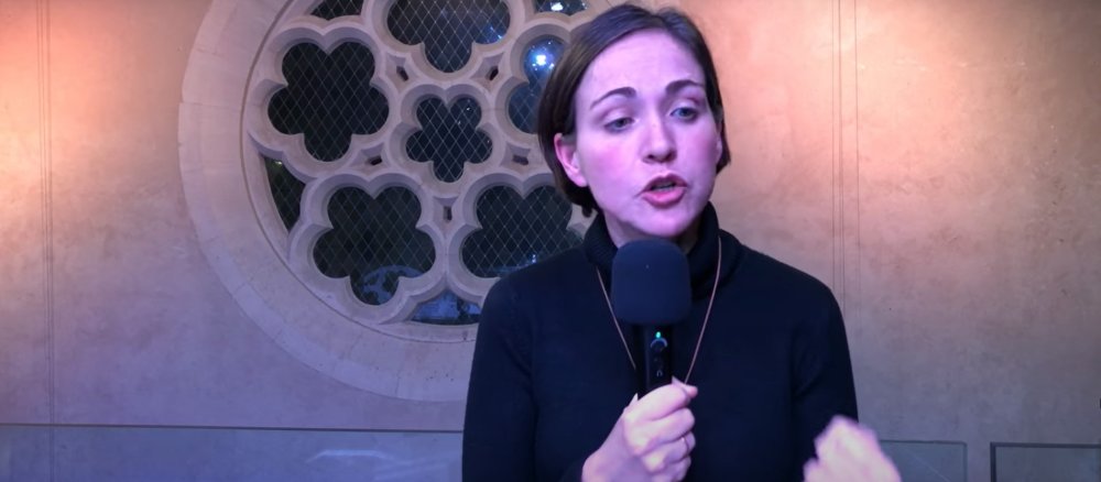 Die Moraltheologin Laetitia Calmeyn leitet das "Institut supérieur des sciences religieuses"