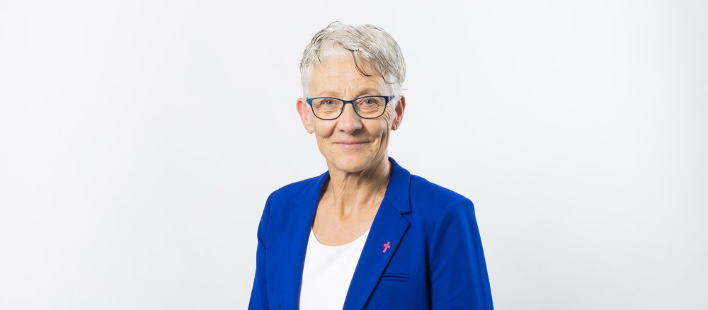 Die scheidende Geschäftsführerin der kfd, Brigitte Vielhaus