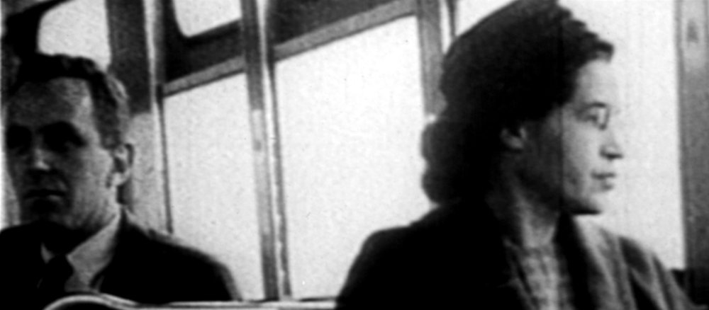 Rosa Parks im Bus