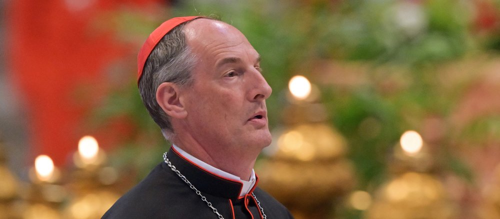 Kardinal François-Xavier Bustillo, Bischof von Ajaccio (Frankreich), am 30. April 2025 im Petersdom im Vatikan.