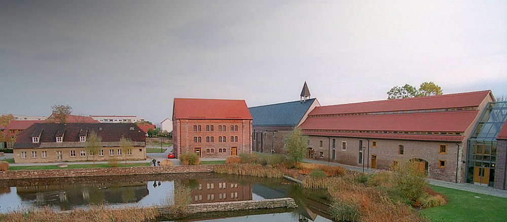 Das Kloster Helfta in der Nähe der Lutherstadt Eisleben.