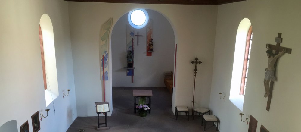 Die fertig renovierte Kirche