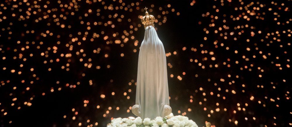 Procession of lights in Fatima