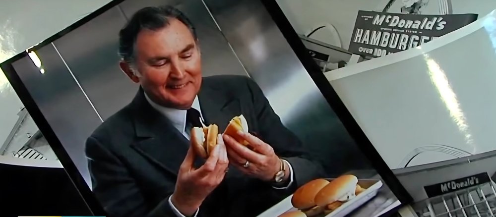 Der Erfinder des Fischburgers "Filet-O-Fish", Lou Groen