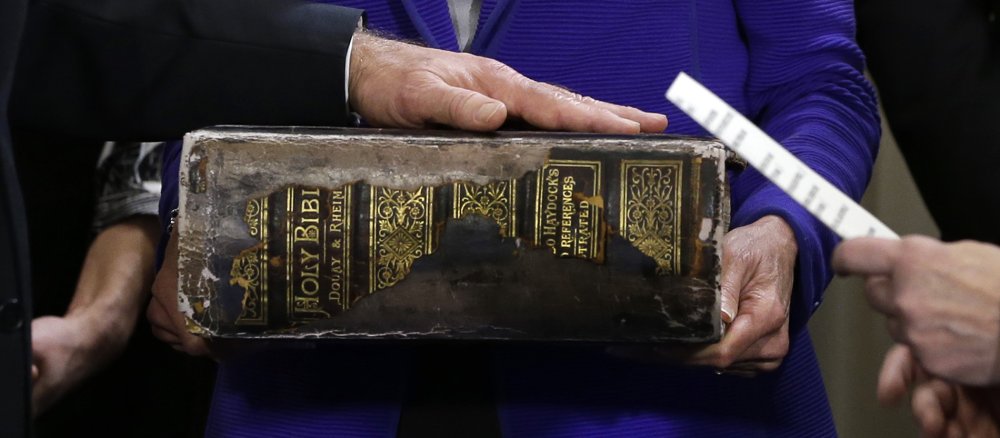Joe Biden schwört den Amtseid auf eine historische Familien-Bibel