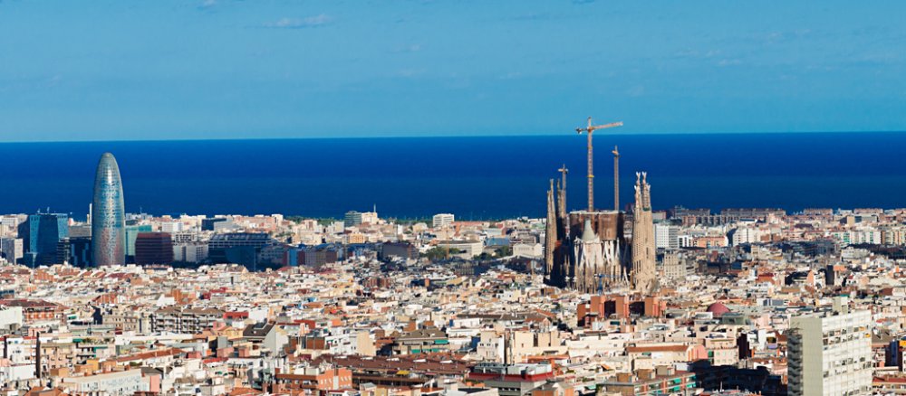 Barcelona mit der Sagrada Familia