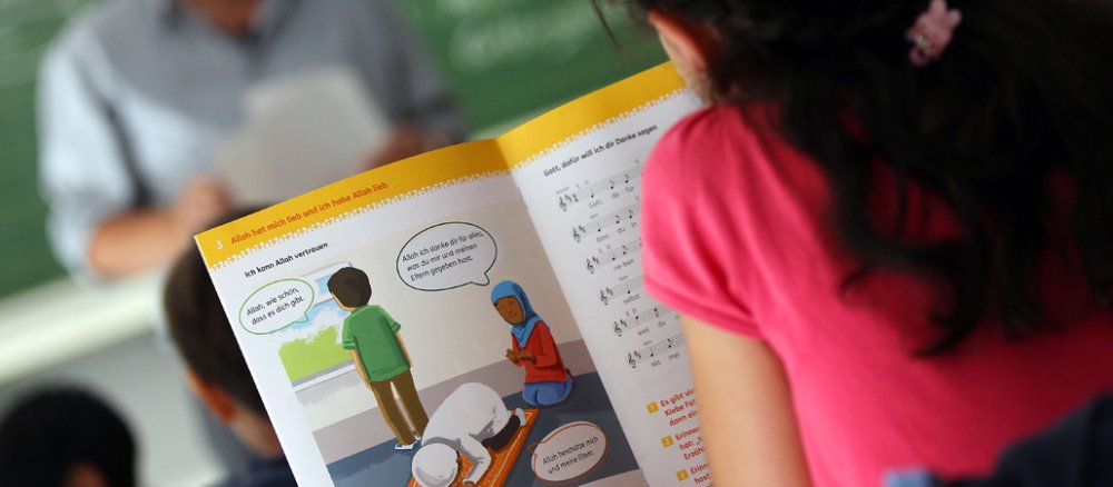 Islamunterricht an der Schule in Deutschland.
