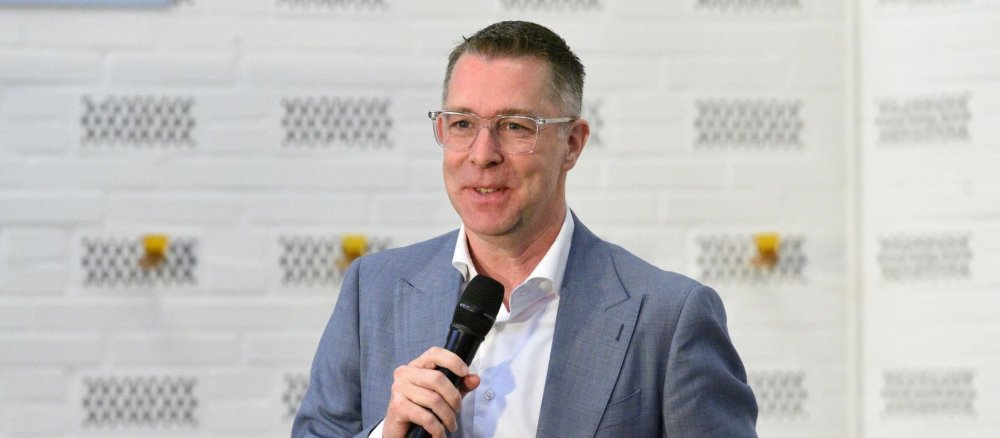 Der Theologe Jan Loffeld bei einem Vortrag im Erzbistum Hamburg