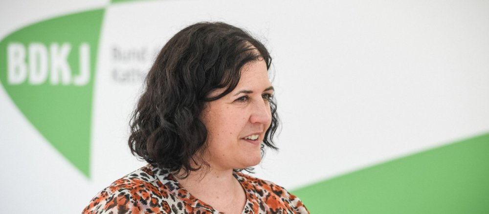 Lena Bloemacher, Bundesvorsitzende des Bundes der Deutschen Katholischen Jugend (BDKJ)
