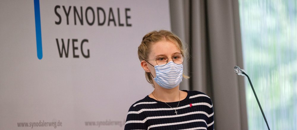Johanna Müller bei der Regionenkonferenz in Dortmund