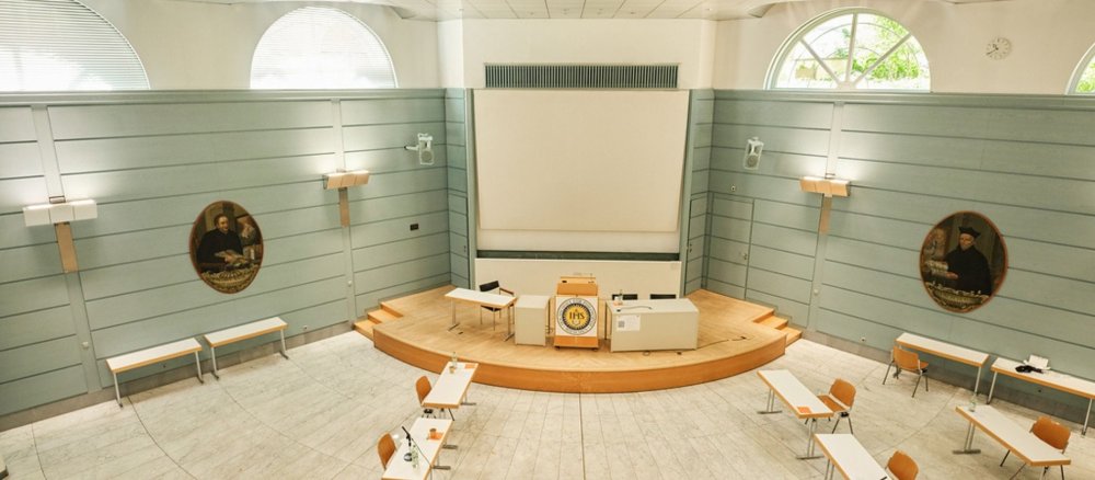 Hier wird studiert: der Seminarraum in der Hochschule für Philosophie in München.