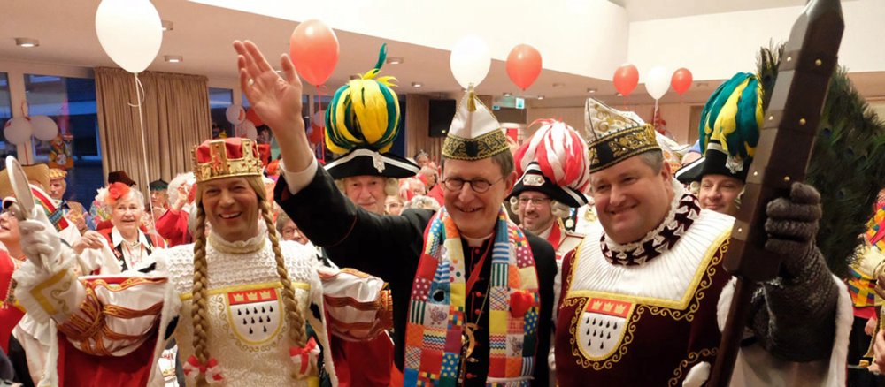 Kardinal Woelki als Karnevalsprinz