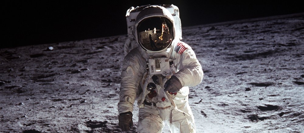 Buzz Aldrin auf dem Mond