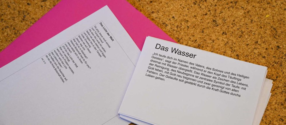 Erstkommunionvorbereitung