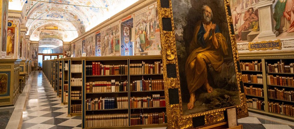 Eine Ausstellung in der Vatikanischen Bibliothek