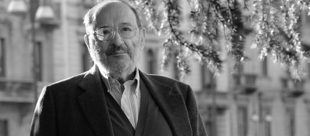 Umberto Eco im Porträt.