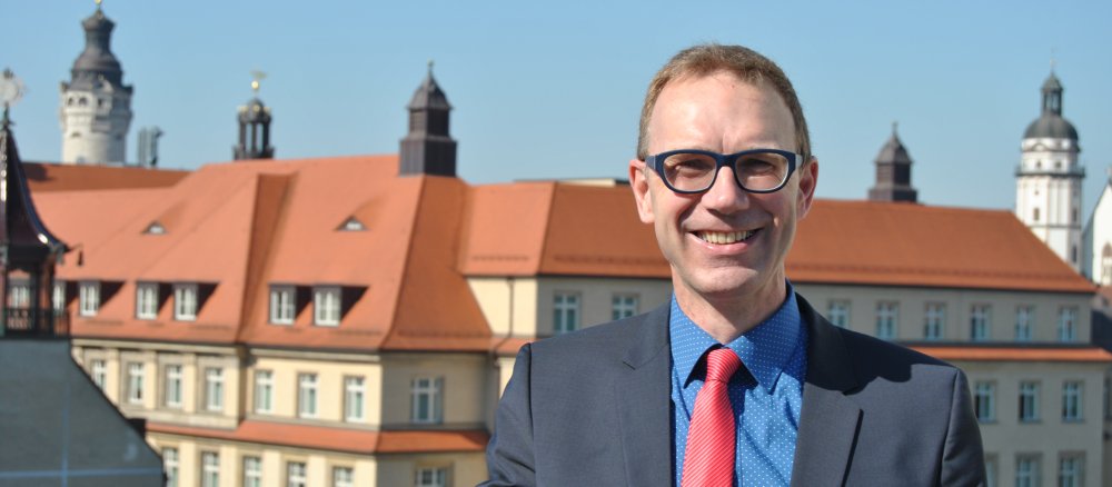 Seit 2008 ist Geschäftsführer Martin Stauch Chef-Organisator der Katholikentage.