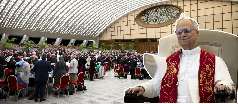 Montag von Papst Leo XIV. vor der Synodalversammlung der Weltsynode