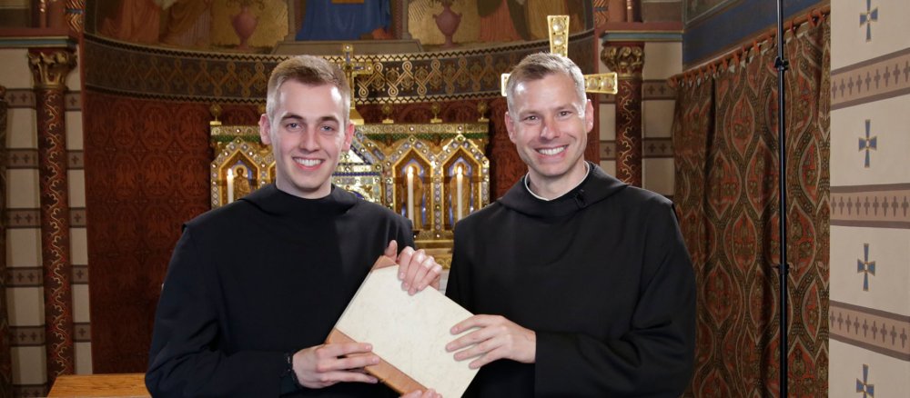 Pater Philipp und Bruder Lukas