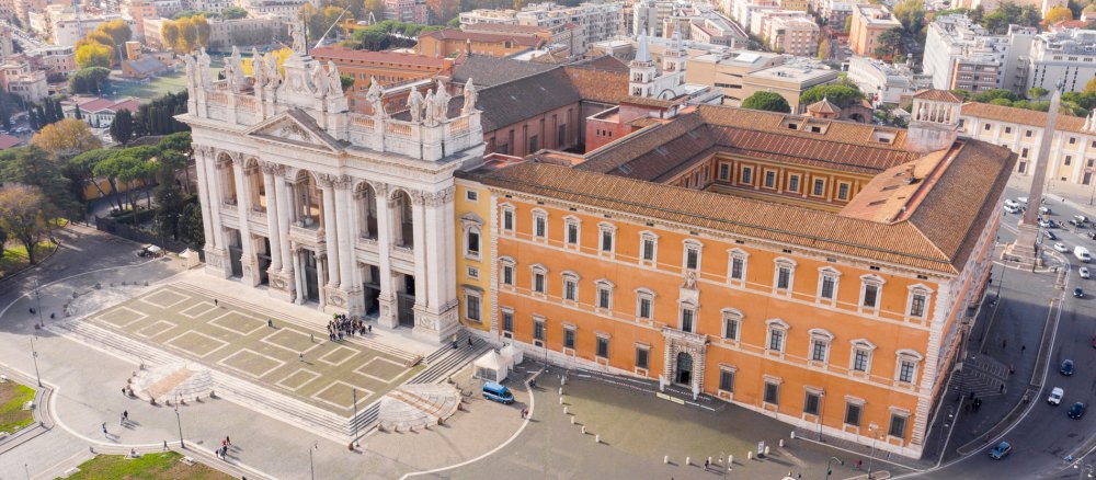 Lateran mit Papstpalast in Rom