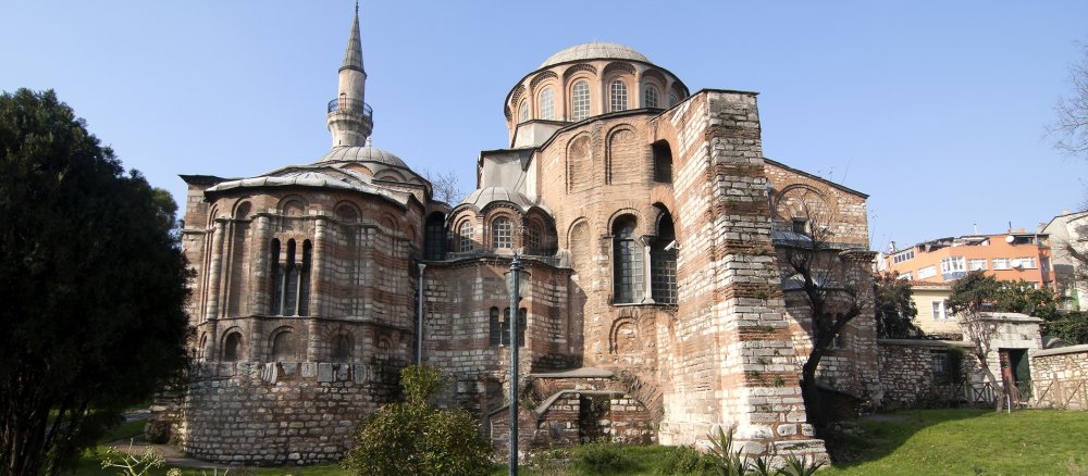 The former Chora church in Istanbul