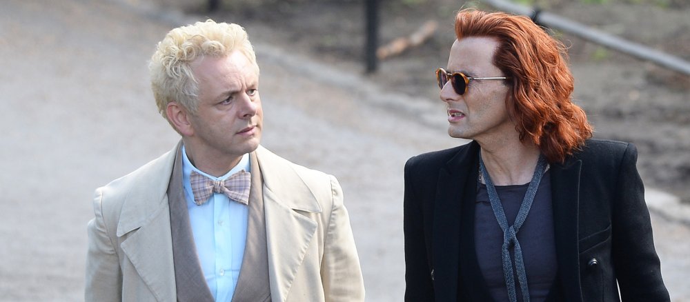 Michael Sheen und David Tennant als Engel und Dämon in der TV-Serie "Good Omens".