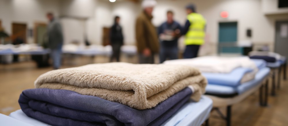 Unterkunft für Obdachlose