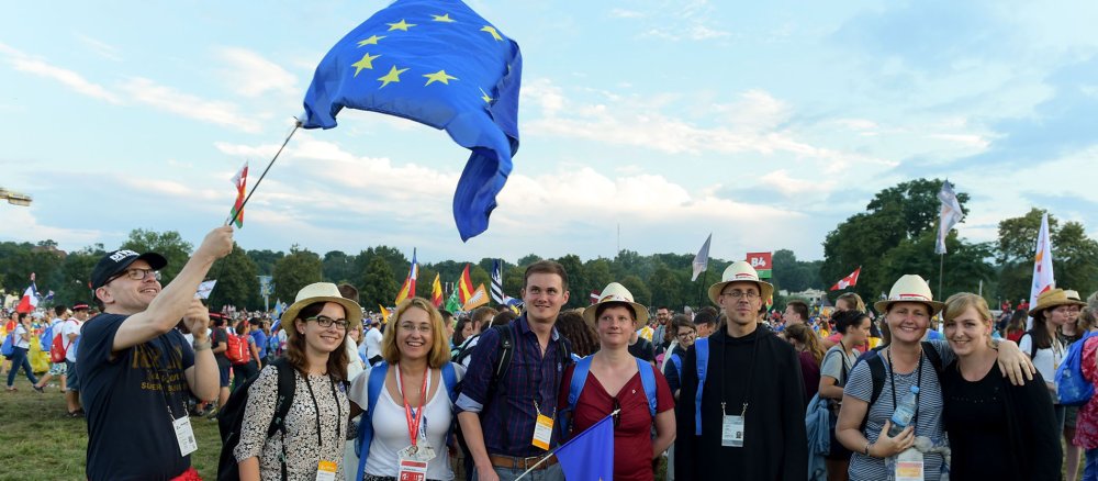 Die Delegation der deutschen Jugendpastoral beim Weltjugendtag
