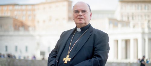 Bischof Bertram Meier in Rom