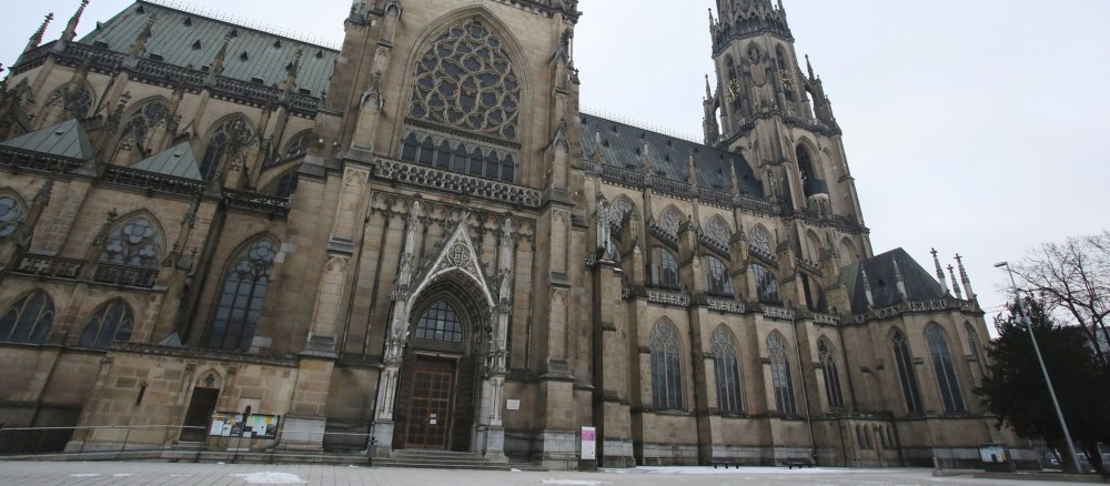 St Mary's Cathedral in Linz.