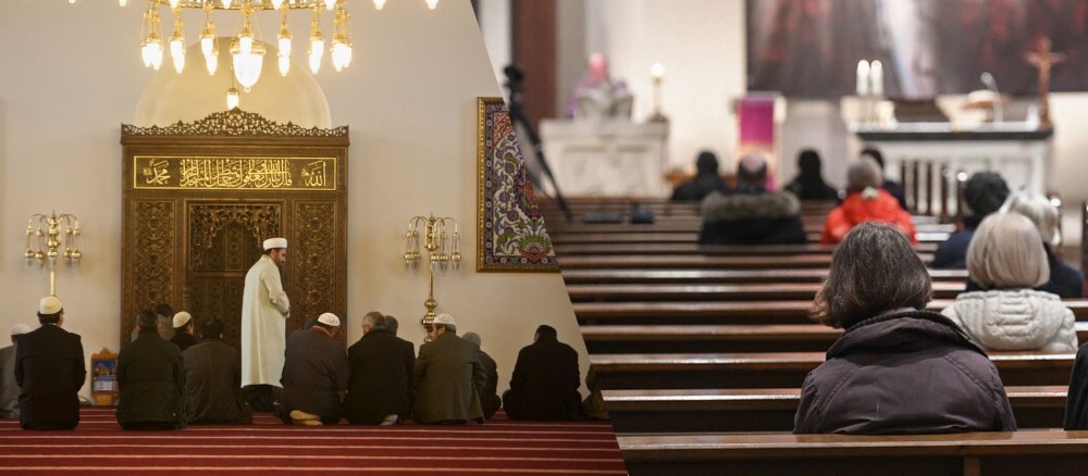 Das Gemeindezentrum vieler Muslime ist die Moschee, für Christen ist das die Kirche.