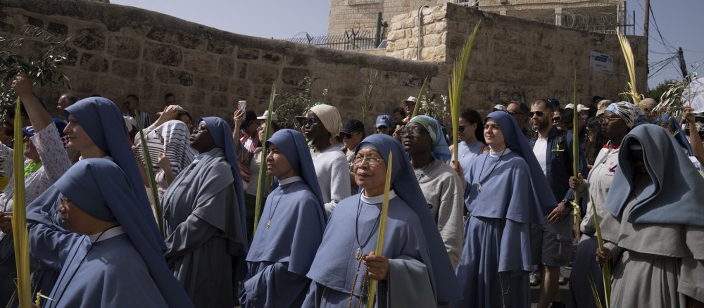 Palmsonntag in Jerusalem
