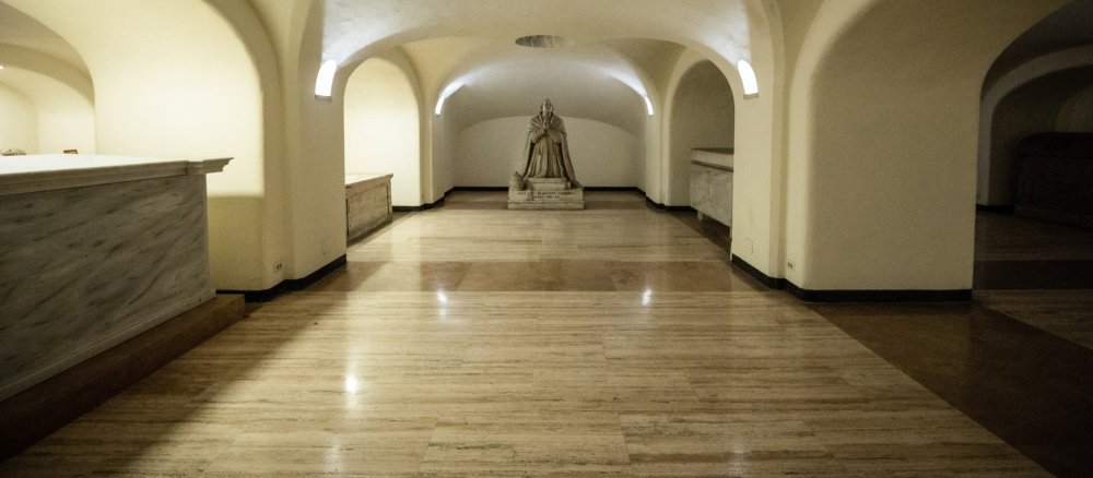 Vatican Grottoes in St Peter's Basilica