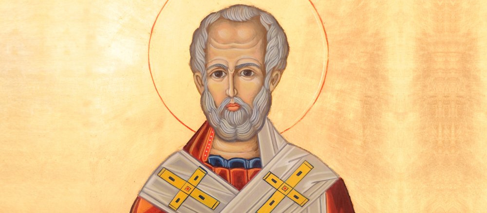 Der heilige Bischof Nikolaus von Myra.