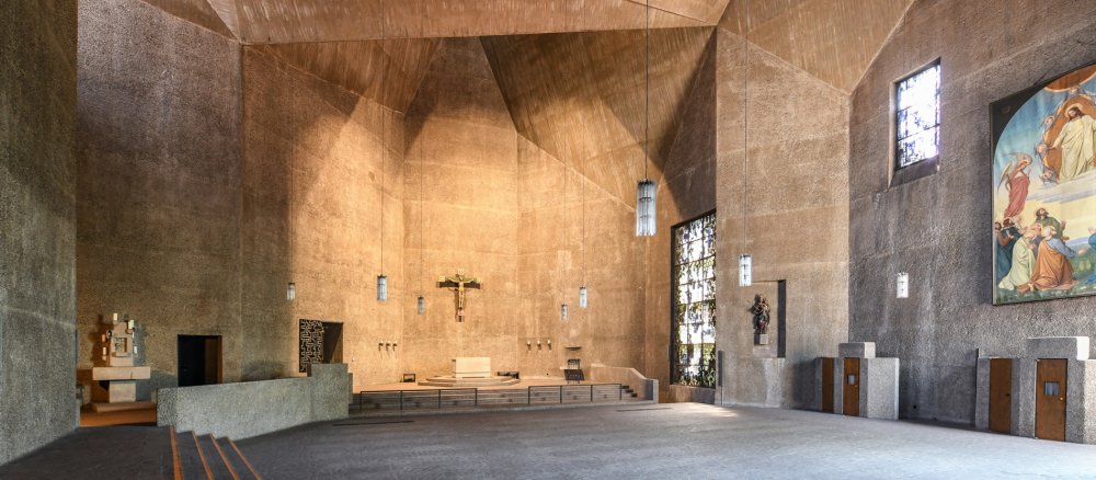 Innenraum der Kirche Sankt Gertrud in Köln