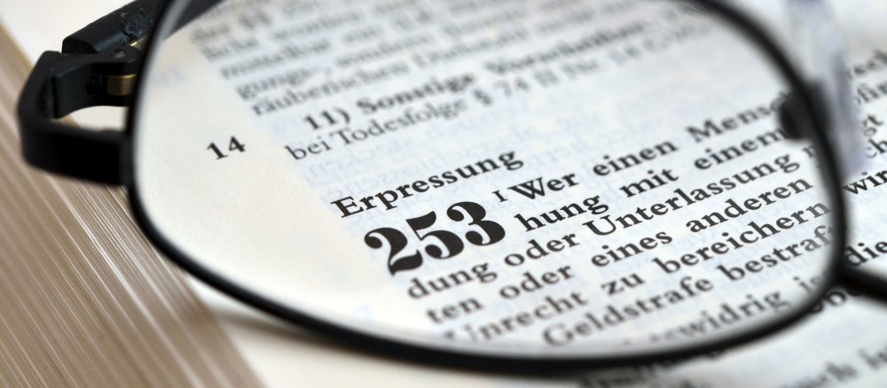 Strafgesetzbuch: Erpressung