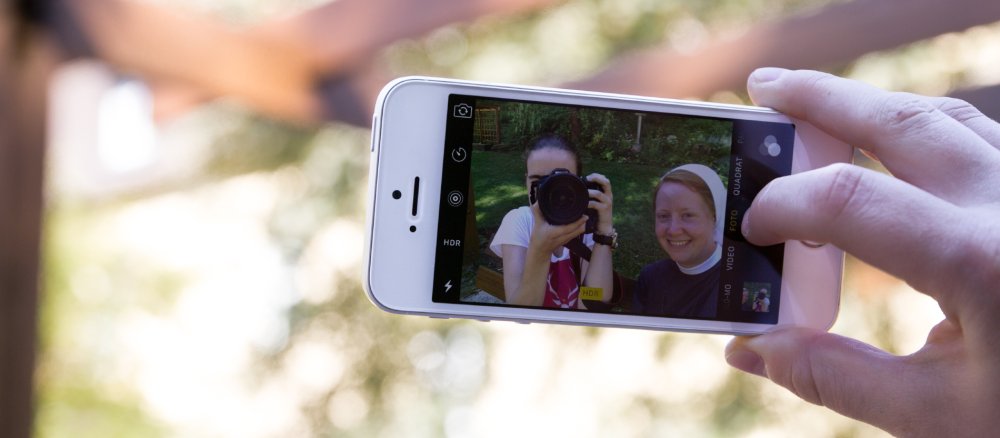 Und ein Selfie darf natürlich auch nicht fehlen!
